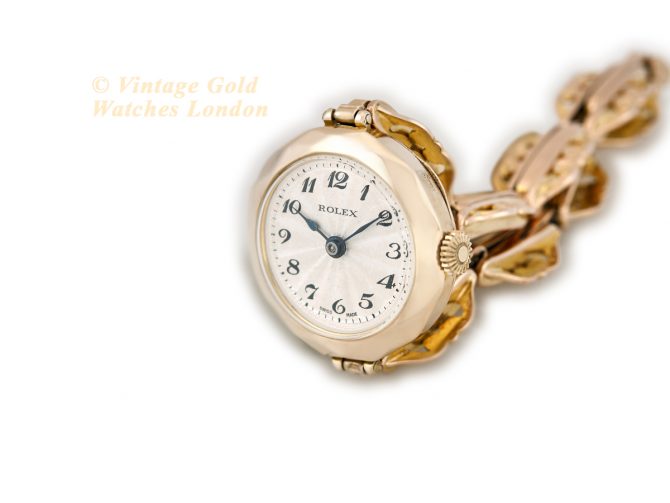 Ladies Rolex Model Ref.2429 9ct Pink Gold 1921 (6)