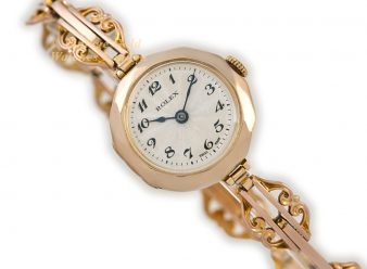 Ladies Rolex Model Ref.2429 9ct Pink Gold 1921 - hover