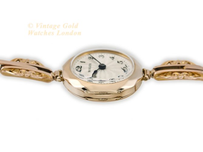 Ladies Rolex Model Ref.2429 9ct Pink Gold 1921 (10)