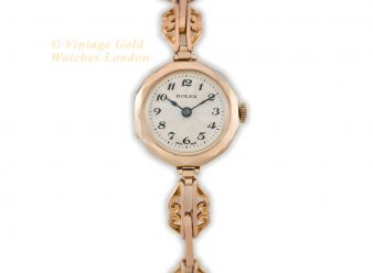Ladies Rolex Model Ref.2429 9ct Pink Gold 1921