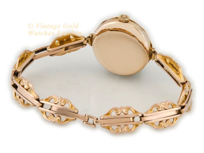 Ladies Rolex Model Ref.2429 9ct Pink Gold 1921 (11)