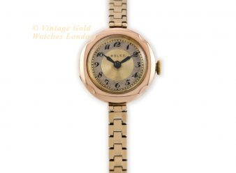 Ladies Rolex 9ct Pink Gold 1923