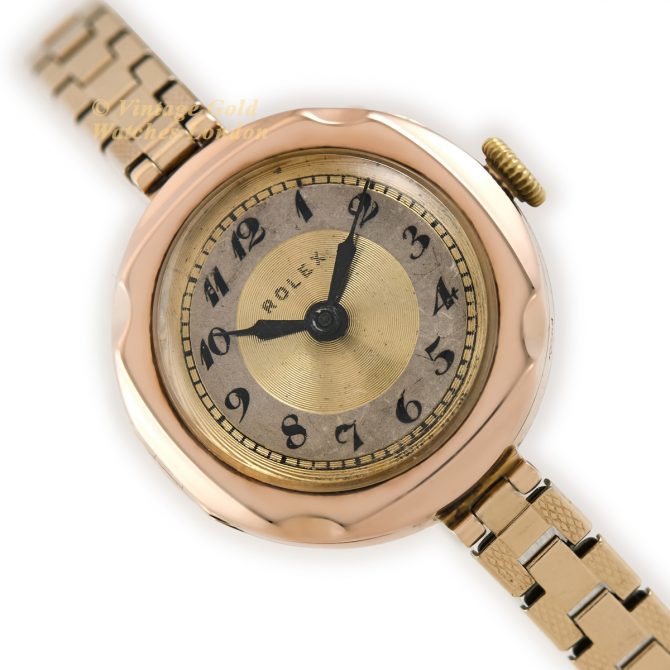 Ladies Rolex 9ct Pink Gold 1923 (16)