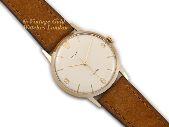 Rolex Precision Cal.1215 9ct 1945 (8)
