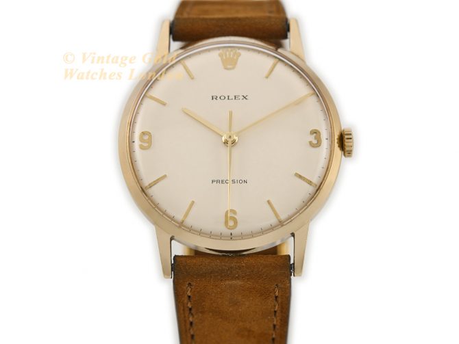 Rolex Precision Cal.1215 9ct 1945 (4)