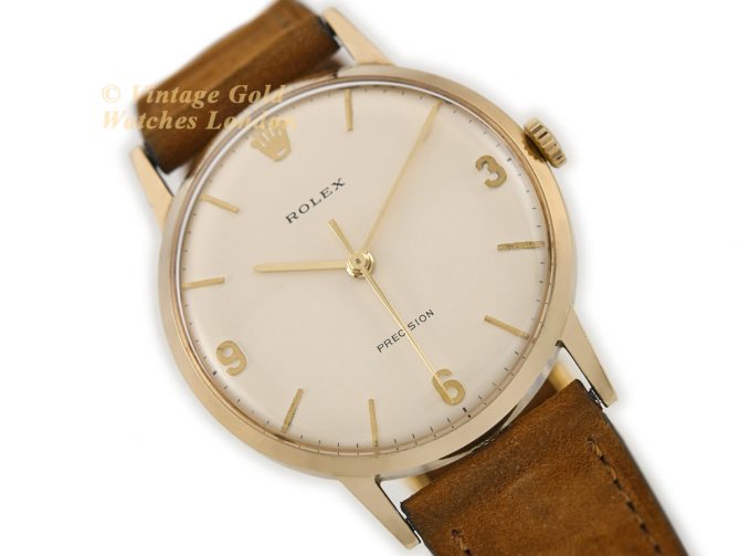 Rolex Precision Cal.1215 9ct 1945 (1)