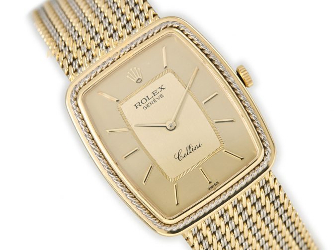 Rolex Cellini Model Ref.4840 18ct Yellow and White Gold c1972 (1)