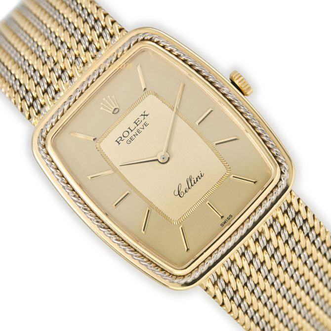 Rolex Cellini Model Ref.4840 18ct Yellow and White Gold c1972 (15)