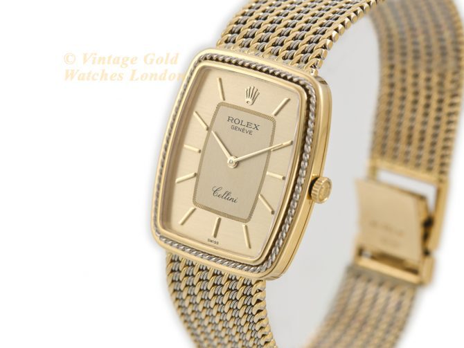 Rolex Cellini Model Ref.4840 18ct Yellow and White Gold c1972 (5)