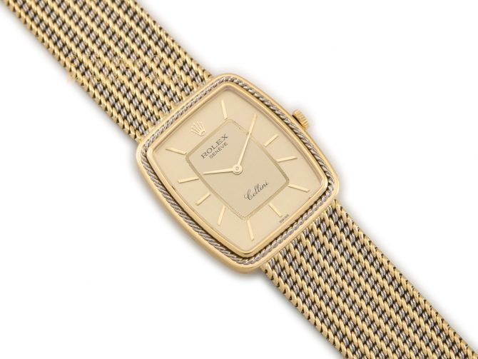 Rolex Cellini Model Ref.4840 18ct Yellow and White Gold c1972 (8)