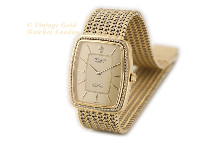 Rolex Cellini Model Ref.4840 18ct Yellow and White Gold c1972 (6)