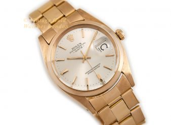 Rolex Oyster Perpetual Date Ref.1503 18ct Pink Gold 1958 - hover