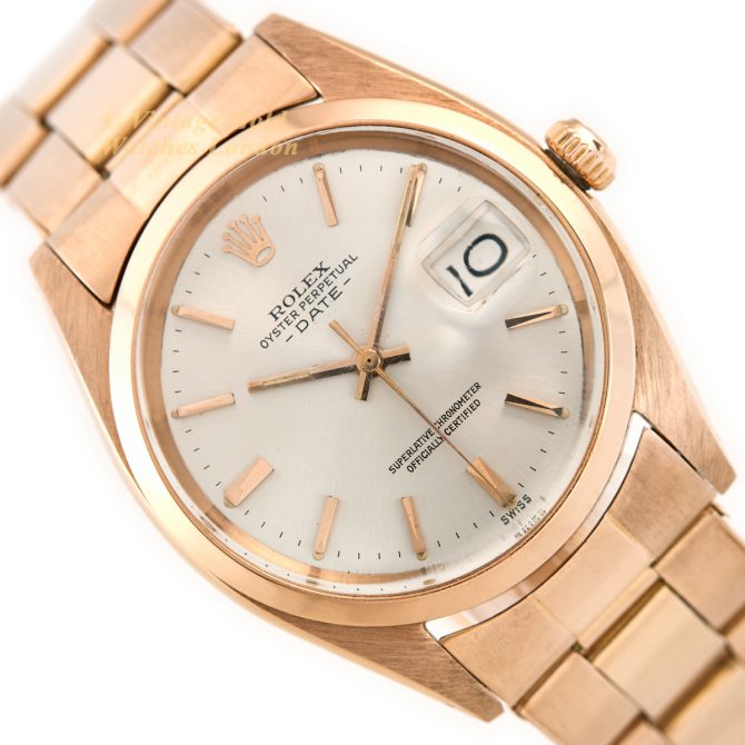 Rolex Oyster Perpetual Date Ref.1503 18ct Pink Gold 1958 (15)
