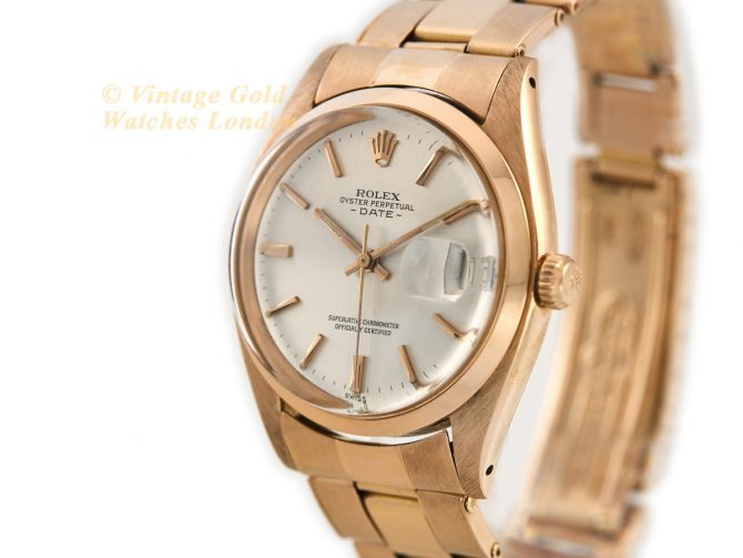 Rolex Oyster Perpetual Date Ref.1503 18ct Pink Gold 1958 (4)