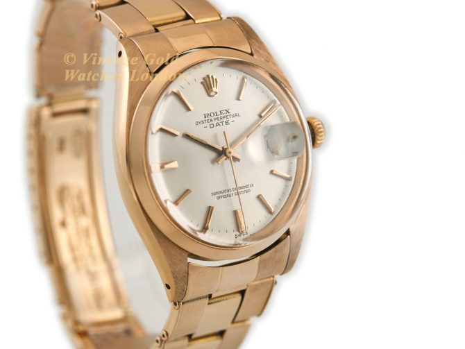Rolex Oyster Perpetual Date Ref.1503 18ct Pink Gold 1958 (3)