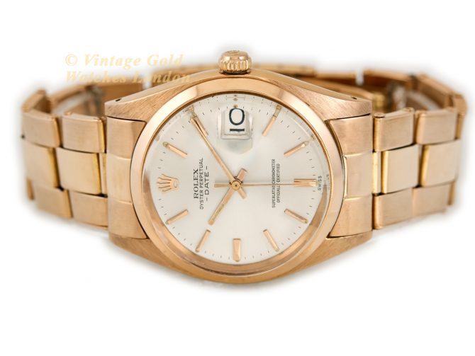 Rolex Oyster Perpetual Date Ref.1503 18ct Pink Gold 1958 (7)