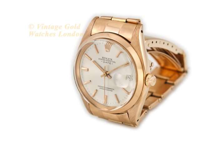 Rolex Oyster Perpetual Date Ref.1503 18ct Pink Gold 1958 (6)