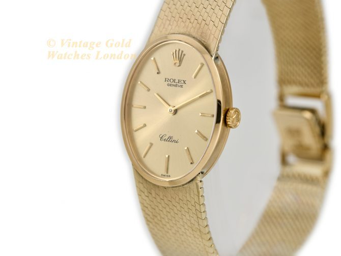 Ladies Rolex Cellini Model Ref.4110 18ct c1975 (5)