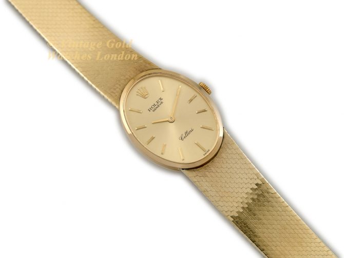 Ladies Rolex Cellini Model Ref.4110 18ct c1975 (8)