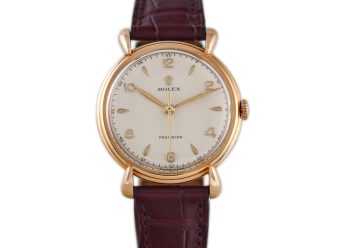 Rolex Precision Model Ref.4516 9ct Pink Gold c1952