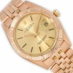 Rolex Datejust Turn-O-Graph Model Ref.1625 18ct Pink Gold c1961 mobile navigation (15)