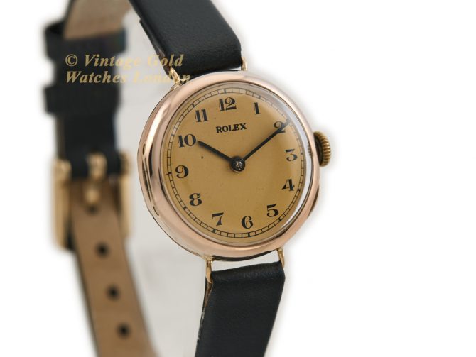 Ladies Rolex 9ct Pink Gold 1927 (3)