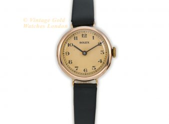 Ladies Rolex 9ct Pink Gold 1927