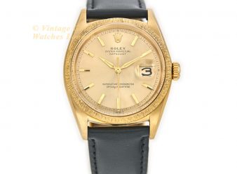 Rolex Oyster Perpetual Datejust Model Ref.1607 18ct 1958