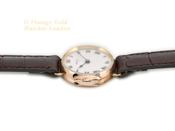 Ladies Rolex Cocktail Watch 9ct Pink Gold 1915 (10)