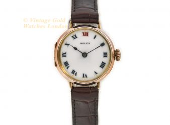 Ladies Rolex Cocktail Watch 9ct Pink Gold 1915