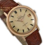 Omega Constellation Cal.561 18ct Pink Gold 1966 mobile navigation (2)