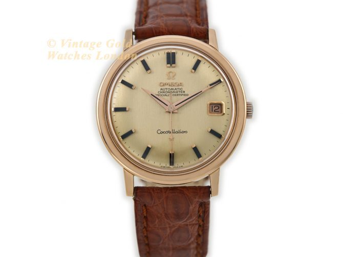 Omega Constellation Cal.561 18ct Pink Gold 1966 (4)