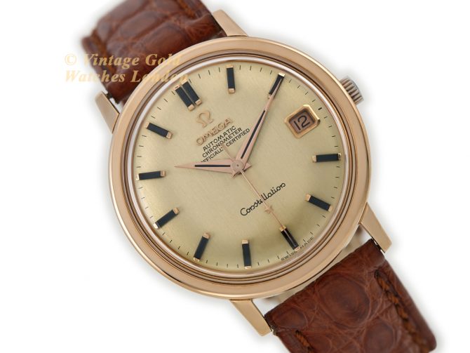 Omega Constellation Cal.561 18ct Pink Gold 1966 (1)