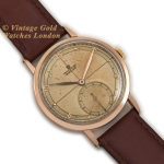 Omega Chronometer Cal.30T2 18ct Pink Gold 1945 mobile navigation (8)
