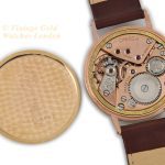 Omega Chronometer Cal.30T2 18ct Pink Gold 1945 mobile navigation (12)