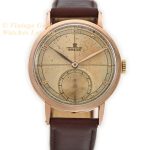 Omega Chronometer Cal.30T2 18ct Pink Gold 1945 mobile navigation (4)