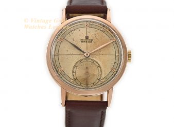 Omega Chronometer Cal.30T2 18ct Pink Gold 1945