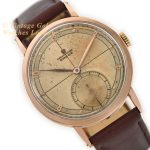 Omega Chronometer Cal.30T2 18ct Pink Gold 1945 mobile navigation (1)