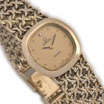 Ladies Omega 9ct on Original 9ct Bracelet 1981 mobile navigation (2)