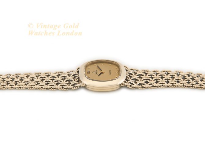 Ladies Omega 9ct on Original 9ct Bracelet 1981 (10)