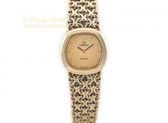 Ladies Omega 9ct on Original 9ct Bracelet 1981