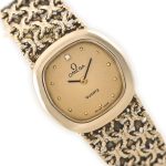 Ladies Omega 9ct on Original 9ct Bracelet 1981 mobile navigation (1)