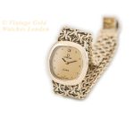 Ladies Omega 9ct on Original 9ct Bracelet 1981 mobile navigation (6)