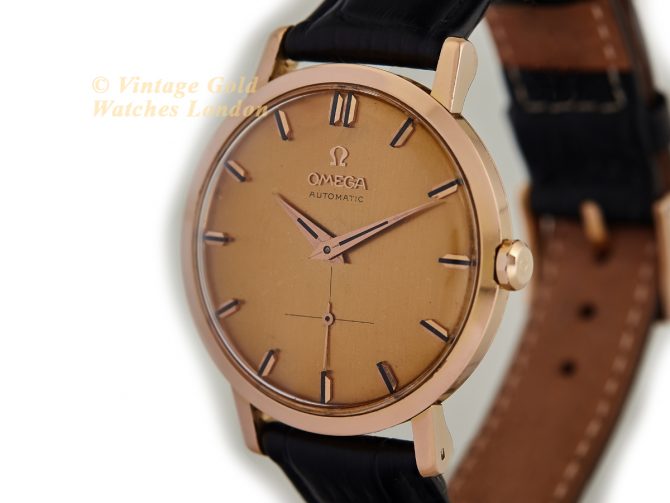 Omega Cal.491 Automatic 18ct Pink Gold 1958 36mm (7)