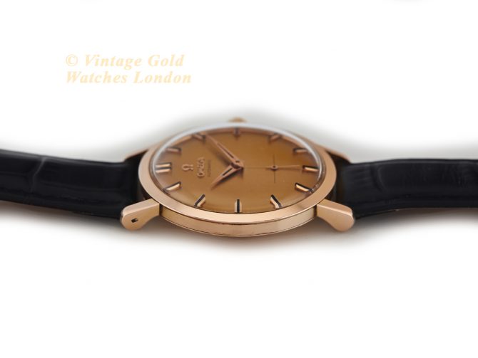 Omega Cal.491 Automatic 18ct Pink Gold 1958 36mm (12)