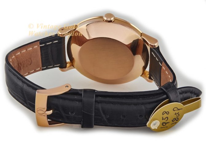 Omega Cal.491 Automatic 18ct Pink Gold 1958 36mm (13)