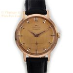 Omega Cal.491 Automatic 18ct Pink Gold 1958 36mm mobile navigation (6)