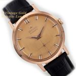 Omega Cal.491 Automatic 18ct Pink Gold 1958 36mm mobile navigation (3)