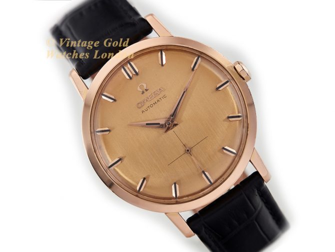 Omega Cal.491 Automatic 18ct Pink Gold 1958 36mm (3)