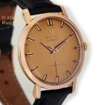 Omega Cal.491 Automatic 18ct Pink Gold 1958 36mm mobile navigation (5)